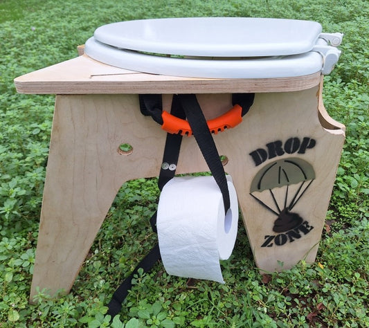 The DROP ZONE™ Camp Toilet